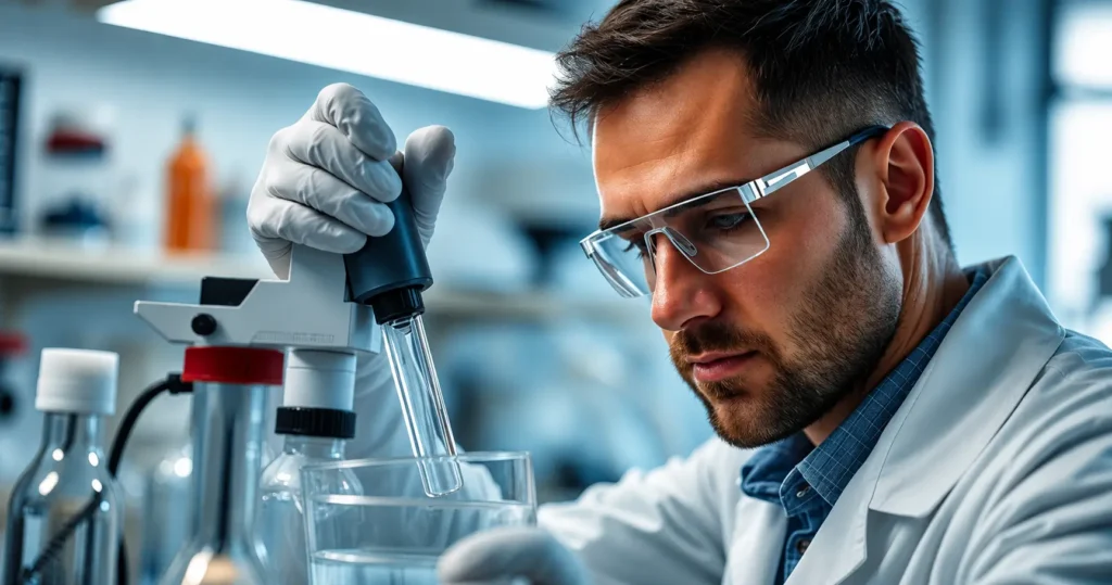 Análise de Potabilidade da Água em laboratório